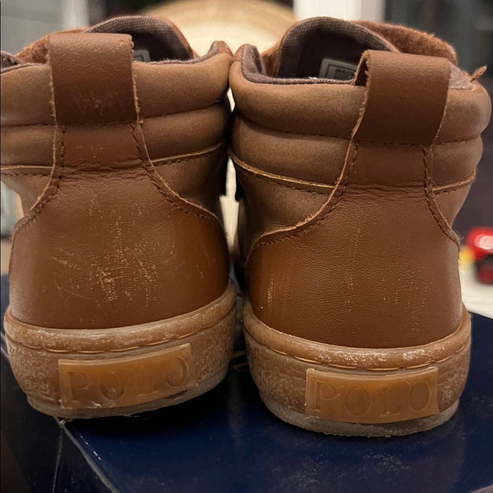Polo Ralph Lauren Toddler Boy Boots - Camdyn EZ - size 8 - Picture 4 of 7